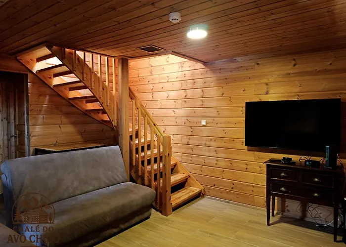 Alpesi faház Chale Do Avo Chico Penhas Da Saude *