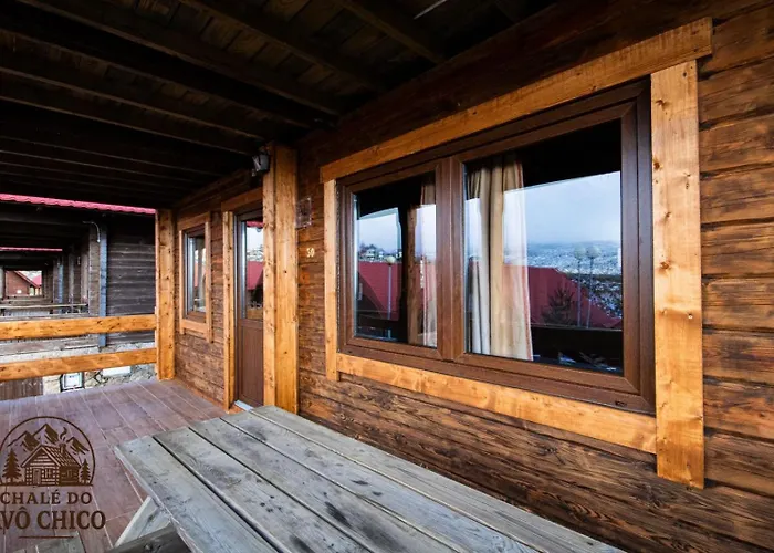 Alpesi faház Chale Do Avo Chico Penhas Da Saude Cortes do Meio